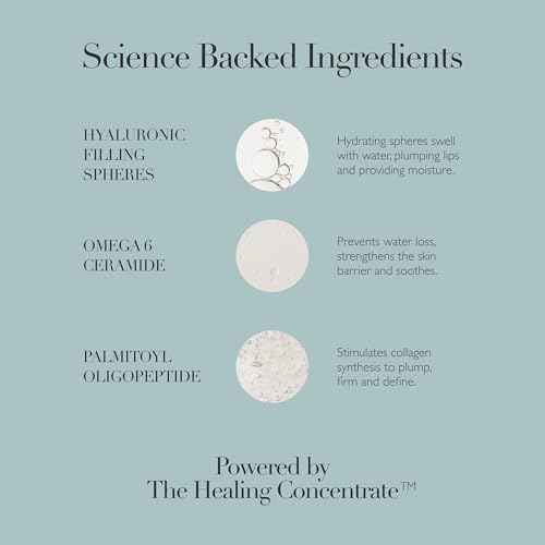 Omorovicza Perfecting Lip Balm (0.34 oz), Hydrating & Plumping Lip Treatment, Nourishing Lips Moisturizer with Hyaluronic Spheres, Omega 6 Ceramide & Peptides for Dry Lips