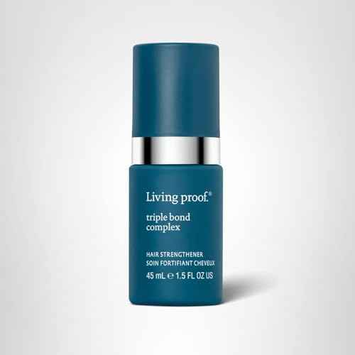 Living Proof Triple Bond Complex Leave-In Treatment and Hair Mask for All Hair Types – Rebuilds Hair Structure, Repairs Damage, Heat Protection, Long-Lasting Results, 1.7 oz