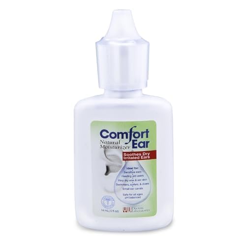 Westone Comfort Ear Natural Ear Drops for Itchy Ears, Ear Ache Drops Adults & Kids | Earwax Aid for Dry Ears | Personal Comfort for Hearing Aid, Swimmers, and Ear Itch Relief for Humans | Pack of 1