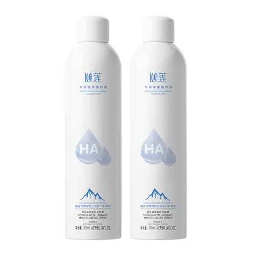 YILIAN Face Mist Natural Facial Spray with HA, Soothing and Calming Sensitive Skin, 10.14 fl. oz. 2 Packs