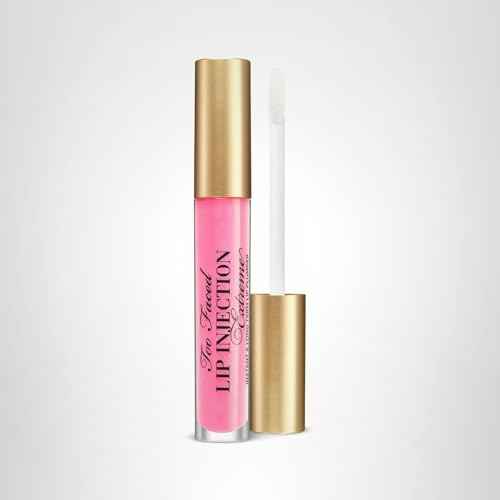 Too Faced Lip Injection Extreme Lip Plumper Gloss | Hydrating, Glossy, & Helps Volume Appear Fuller Over Time, 0.14 Fl Oz, Bubblegum Yum