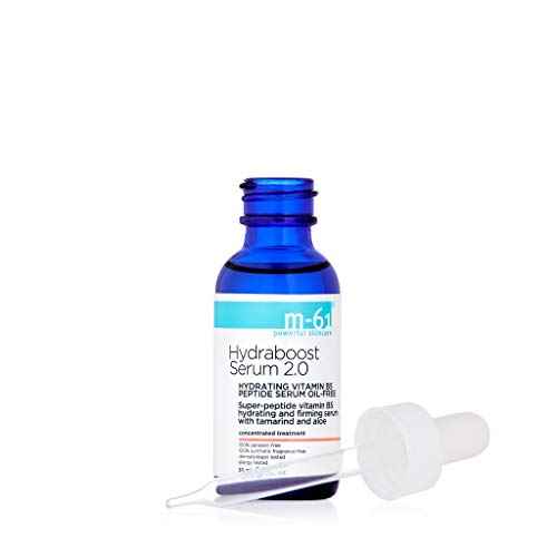 m-61 Hydraboost Serum 2.0 | Hydrating, Firming, Lightweight, Oil-Free Face Serum With Peptides, Vitamin B5, Tamarind. For All Skin Types - 1 Fl Oz