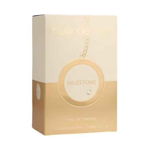 Armaf Club De Nuit Milestone for Unisex Eau de Parfum Spray, 3.6 Ounce
