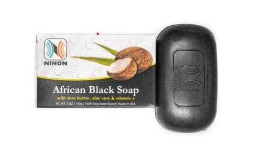 Ninon African Black Soap 5oz -6 pack