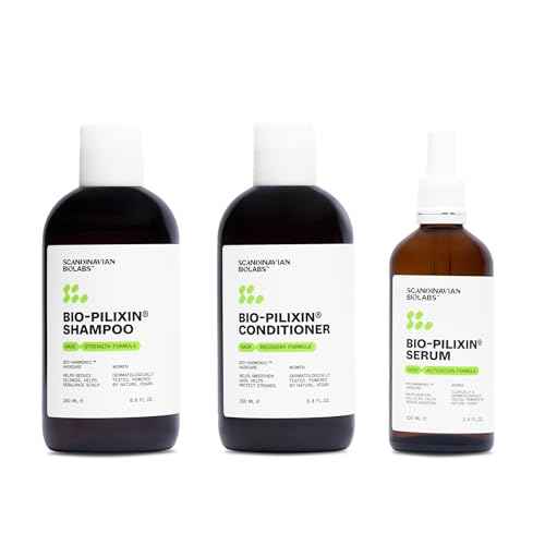 Scandinavian Biolabs Bio-Pilixin¢ç Routine For Women | Helps with Hair Shedding, Nurtures Hair Follicles, Enhances Hair Strength, Repairs Damaged Hair, Clinically Tested, Dermatologically Approved