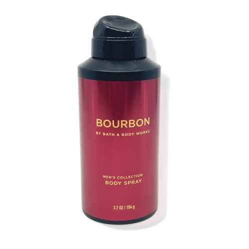 Bath & Body Works Bourbon Body Spray 3.7oz - pack of 3 - Men¡¯s Collection Body Spray for Men