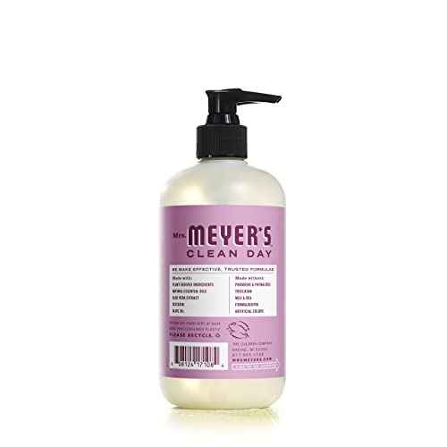Mrs. MEYER'S CLEAN DAY Liquid Hand Soap Variety Pack 12.5 OZ Each, 3 Count (Lemon Verbena + Basil + Peony)