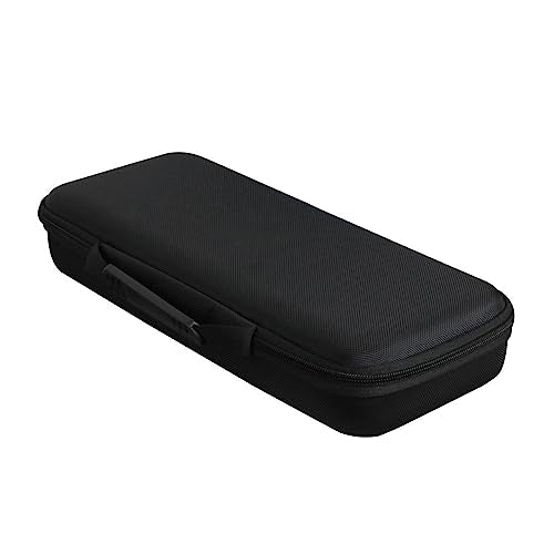 adada Hard Travel Case for BaBylissPRO Nano Titanium Ultra Thin Straightening Iron (Black+Blue)