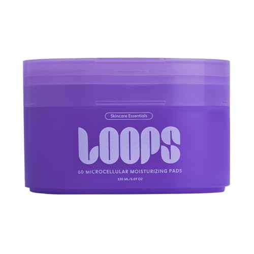 LOOPS MicroCellular Moisturizer - Nourish, Replenish, Rebalance - Collagen Boosting, Restoring, Moisturizing, and Balancing Skincare - Pre-soaked Veocell Embo Pad - Face Moisturizer - Gifts for Women