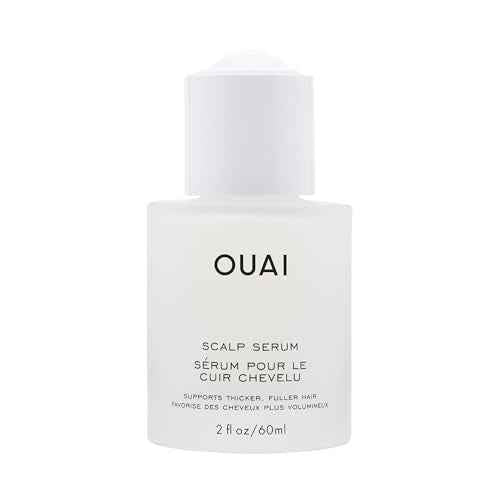 OUAI Scalp Serum - Balancing Hair Serum with Red Clover Extract, Siberian Ginseng and Peptides for Thicker and Fuller-Looking Hair - Paraben, Phthalate and Sulfate Free Scalp Care (2 Fl Oz)