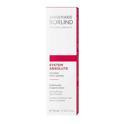 ANNEMARIE B?RLIND - SYSTEM ABSOLUTE Smoothing Eye Cream - Vitamin C, Darutoside and Caffeine Eye Wrinkle Smoothing - Tones, Plumps, and Rejuvenates - 0.5 Fl Oz
