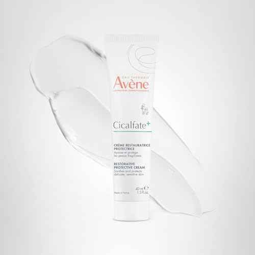 Avène Cicalfate+ Restorative Protective Cream, Face Moisturizer, face cream for sensitive skin, helps restore skin barrier, restorative cream, safe for infants, children and adults, 1.3 Fl Oz