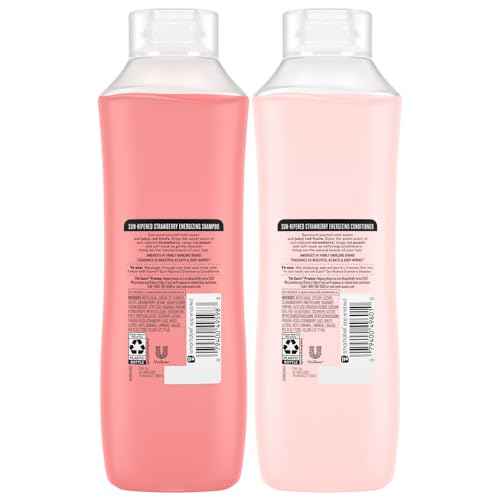 Suave Shampoo & Conditioner Set, Sun-Ripened Strawberry ? Everyday Energizing Formulas with Strawberry Extract & Vitamin E, 22.5 Oz Ea (2 Piece Set)
