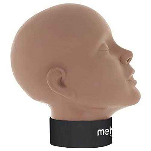 Mehron Makeup Practice Head | Mannequin Head for Makeup, Special FX, & Face Painting for Students
