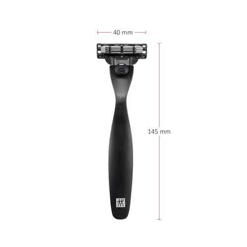 ZWILLING Beauty TWINOX Men¡¯s Facial Razor, Matte Black