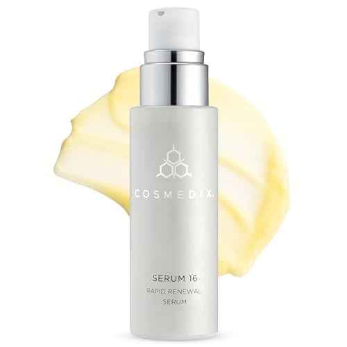 COSMEDIX - Serum 16 Rapid Renewal Serum - For All Skin Types - Boosting Skin's Natural Radiance - Smooths Lines and Wrinkles - Includes Vitamin E and Hydration Boost - Moisture-Rich
