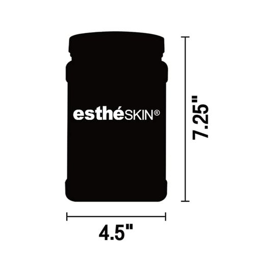 estheSKIN Peel Off Type Modeling Rubber Mask Powder Jar for Facial Skin Care Treatment (30oz) 850g, Measuring Spoon Included (30oz, 105.Hyaluronic Acid)
