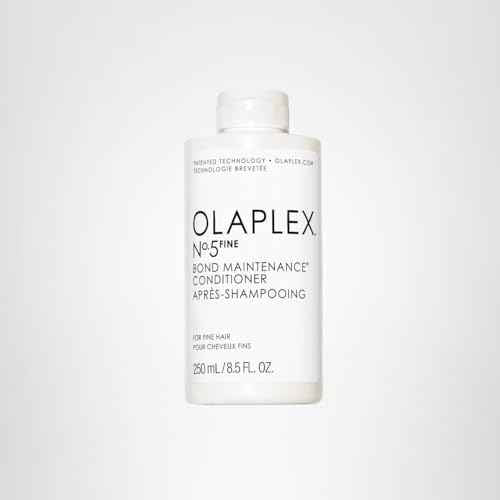 Olaplex Nº. 5 FINE Bond Maintenance Conditioner: Volumize & Strengthen | Gently Cleanse & Non Stripping | For Coily, Curly, Straight, and Wavy, 250 mL / 8.5 Fl. Oz.