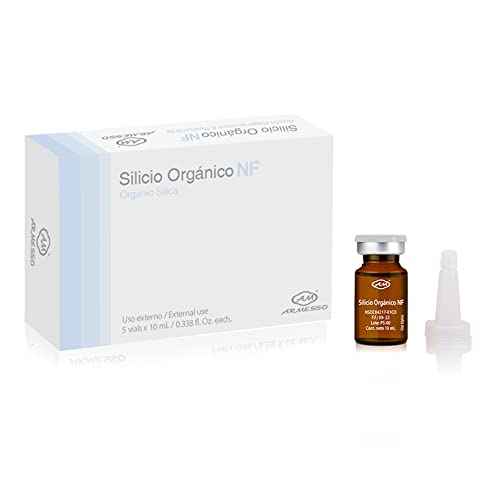 | Organic Silica NF ? Skin Rejuvenation & Collagen Support Serum | With Organic Silica 0.5% | For Professional Use Only | 5x10mL Vials