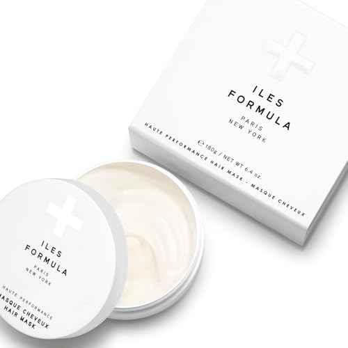 ILES FORMULA Hair Mask ? Deep Conditioning Hair Treatment for Dry, Damaged, Frizzy Hair - Lightweight Hair Repair Mask with Tucuma Butter, Macroloba Seed, Vitamins B5 & E | Hydrating, Color-Safe