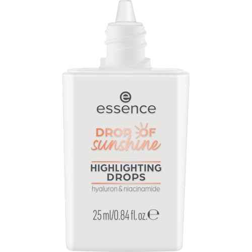 essence | Drop of Sunshine Highlighter Drops | Lightweight, Buildable, Hydrating Healthy Glow, Multi-Use Formula | Vegan & Cruelty Free