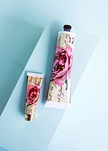 TokyoMilk Gin & Rosewater Handcreme Bundle - .5 oz Petite & 2.3 oz. Tube – Citrus Zest, Rosewood & Mandarin – A Beautiful Balance, Shea Butter & Cocoa Butter, Hand Moisturizer, Hand Cream