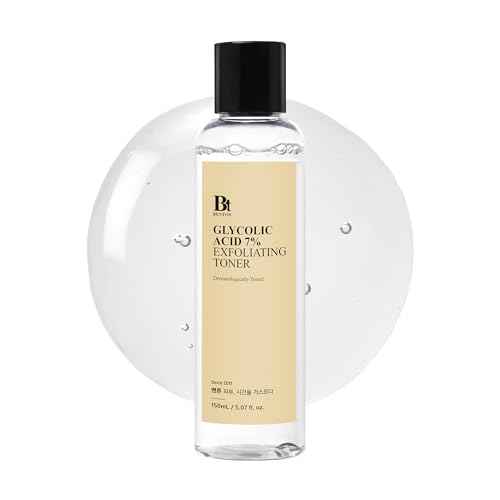 Benton Glycolic Acid 7% Exfoliating Toner with Niacinamide - Gentle AHA Toner for Brighter Skin & Even Tone - Balances Oil & Moisture - Hydrating, Cruelty-Free Korean Skin Care