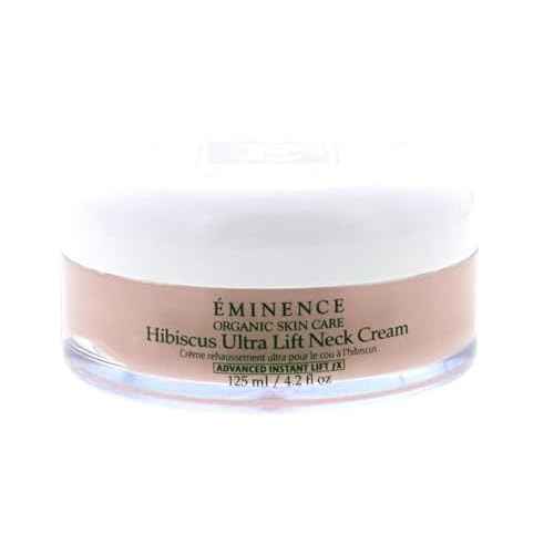 Eminence Organic Skincare Hibiscus Ultra Lift Neck Cream, 4.2 Ounce, (4324/EM)