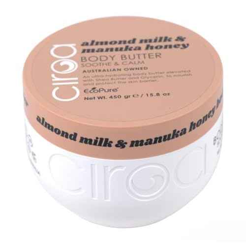 Ciroa Almond Milk & Manuka Honey Body Butter Soothe & Calm 15.8 oz