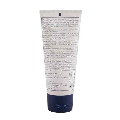 Noodle & Boo Baby Balm For Face And Body, Hypoallergenic And Natural Baby Skin Care With Organic Calendula For Sensitive Skin, Pediatrician And Dermatologist-Tested