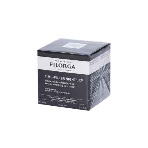 Filorga Anti Aging Time Filler Night 5XP Anti-Wrinkle Night Cream, Anti-Aging Face Moisturizer, 1.69 fl oz