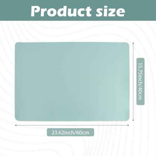 Foldable Nail Mat, Waterproof Manicure Pad 23.62x15.75 Inch | Perfect for Manicure at Home or Salon | Easy to Clean, Portable Design (Pink+Blue)