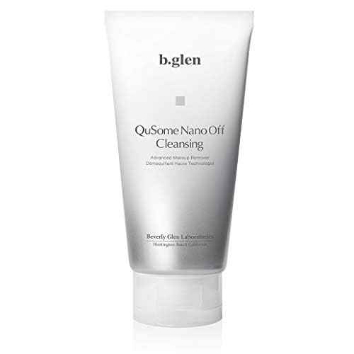 «Ó?«°«ì«ó b.glen QuSome NanoOff Cleansing 120g/4.23oz. | Advanced Hybrid Makeup Remover | Boldly removes even the finest dirt and makeup
