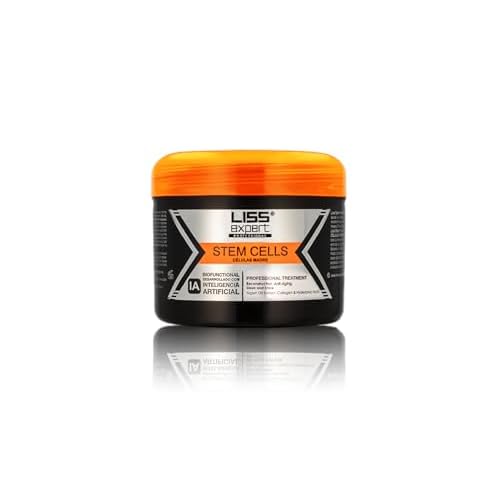 Liss Expert Stem Cells Smoothing Treatment ? Organic Keratin & Argan Oil ? Nanoplasty for Frizz-Free Repair & Shine ? Professional Straightening(250 ml-Shoulder Length)