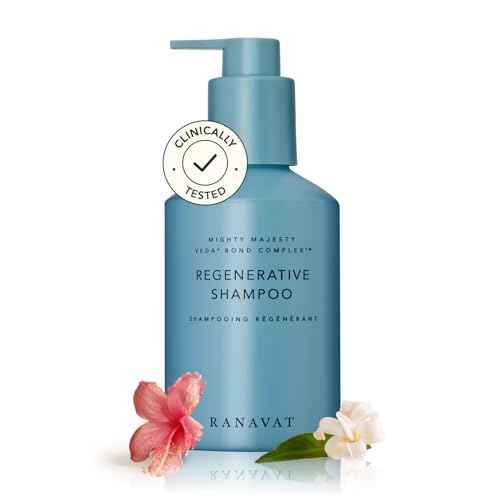 RANAVAT Regenerative Veda©ù Bond Complex Hair Shampoo - Clarifying Shampoo for Scalp Health, Hair Volume & Increased Density - Clinically Tested & Vegan Hair Care (8 oz)