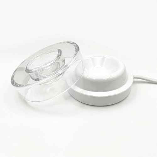 Replacement Sonic Care Charger Base Induction Cover Compatible with Electric Toothbrush Smart 9300 9500 9700 Series,Charger for HX9901 HX9903 HX9924 HX9954 HX9957 HX992W HX993B (White)