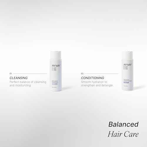My Way Hair DNA Enhance Set ? Volumizing Shampoo & Conditioner for Dry, Damaged Hair ? Boosts Thickness, Repairs Breakage, Revives Shine ? Paraben-Free, Color-Safe, Hydrating Hair Care Duo