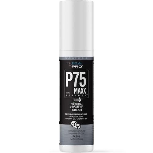 BIOLABS PRO Progest Cream P75 Maxx 5000 mg Progest per bottle - Two Month Supply - 3oz