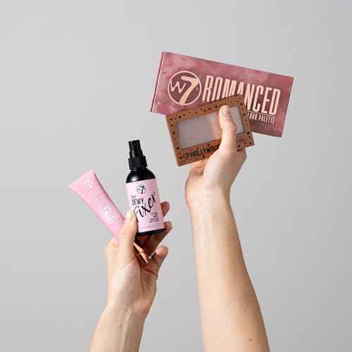 W7 Ultimate Glow Set - 4 Piece Set - Dewy & Radiant Makeup Products For Bright, Flawless Skin!