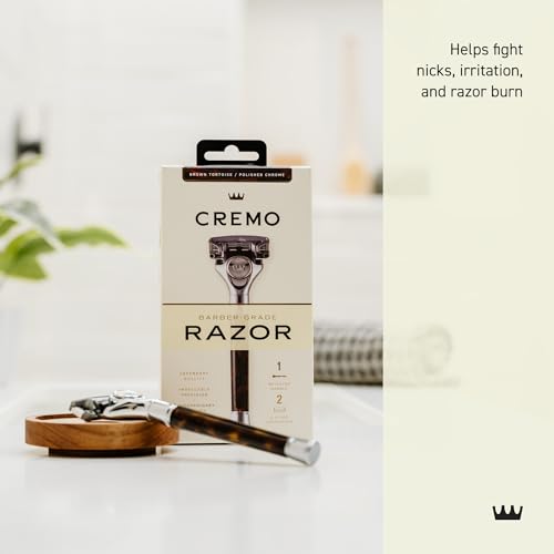 Cremo Astonishingly Superior Tortoise Shell (Horn) Razor Kit (Packaging May Vary)