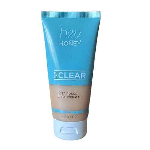 Hey Honey BE CLEAR Acne Skincare Routine: Daily Facewash, Deep Pore Cleanser & Clarifying Overnight Treatment | Natural Formula with Propolis, Squalane & Honey Fights Blemishes, Balances Oily Skin.
