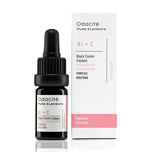 Odacit? Acne Serum Concentrate for Face, Pore Cleanser Facial Oil for Pimples with Black Cumin + Cajeput - Purifying Facial Serum with Vitamin A & Natural Ingredients - 0.17 Fl. Oz