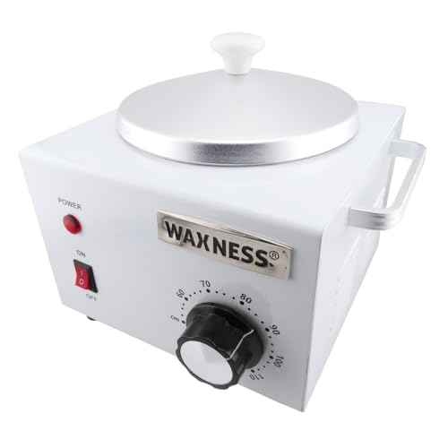 Waxness Professional Wax Heater WN-5001 White Elite-Series 1 lb - 5 Years Warranty