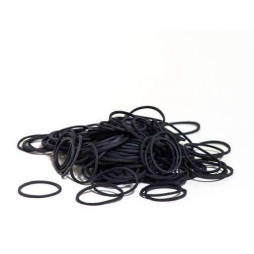 #12 Black Tattoo Rubber Bands for Tattoo Machines Tattooing Gun in Fresh Sealed Bag (0.024, Pounds)