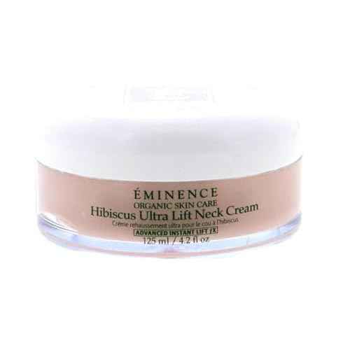 Eminence Organic Skincare Hibiscus Ultra Lift Neck Cream, 4.2 Ounce, (4324/EM)