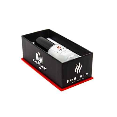 RawChemistry For Him, Pheromone Infused Cologne Spray - Bold, Extra Strength Infused Formula 1 Fl. oz