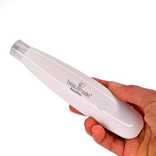 beautimate Aqua Pen - Skincare Serum Applicator - Electric Derma Stamp with 6 Cartridges (12Pin 0.25mm)