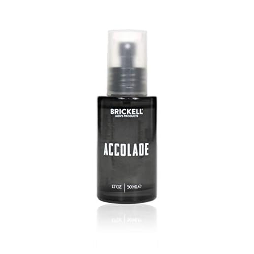 Brickell Men's Accolade Cologne for Men, Italian Bergamot, Cedarwood, Sandalwood, Lemon, and Guaiac Wood Scent, Natural and Organic, 1.7 Ounces