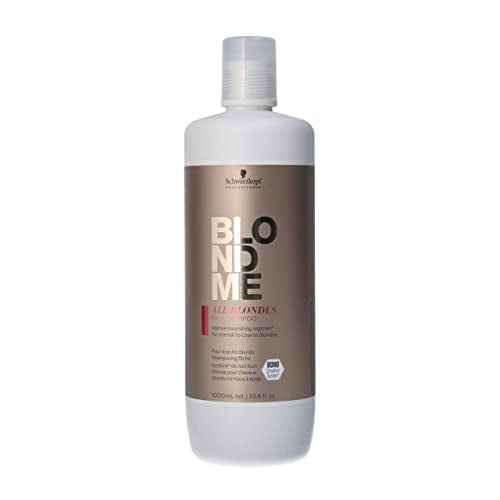 BlondMe All Blondes Rich Shampoo ? Nourishing and Hydrating Rich Regimen ? Moisturizing Shampoo for Normal to Coarse Color Treated and Natural Blonde Hair