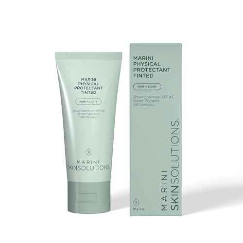 Physical Protectant Tinted - Fair to Light - Broad-Spectrum SPF 45 Sunscreen - Water Resistant (80 Minutes) - All Skin Types - Cruelty Free - Made in the USA - 2 oz